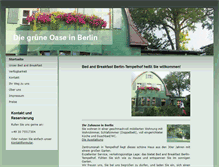 Tablet Screenshot of bedandbreakfast-in-berlin.de